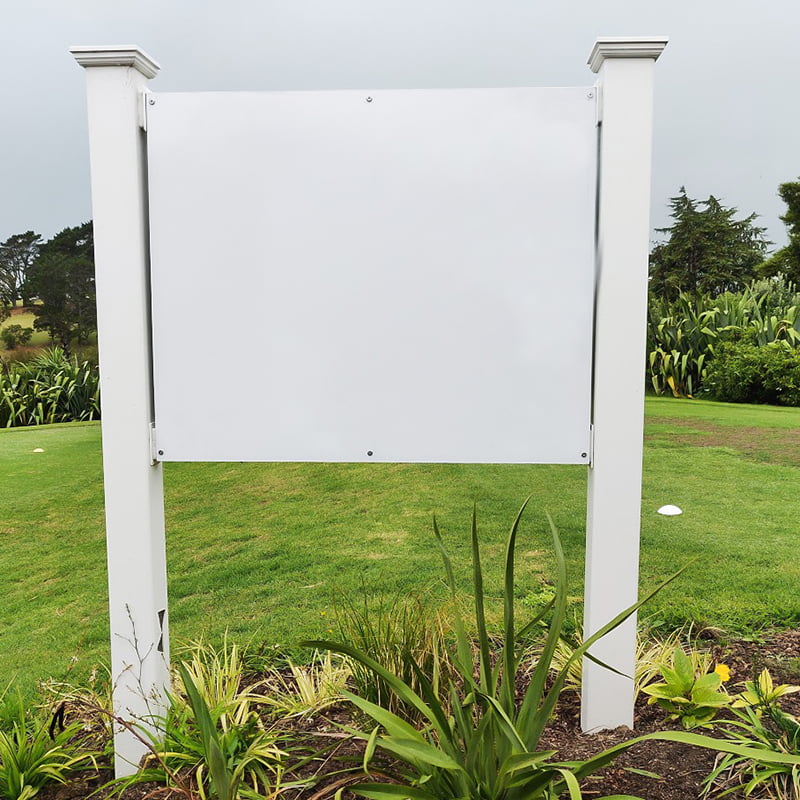 Anpassad höjd PVC -skyltram